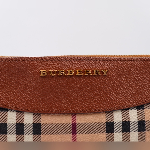 AW47❤️ BURBERRY Haymarket Check Peyton Crossbody Bag - Picture 2 of 14
